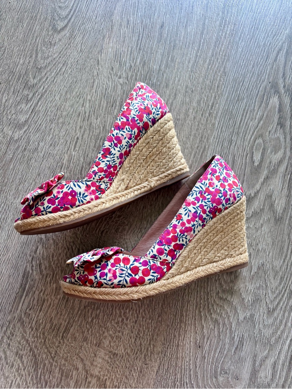 Liberty Art Fabric x Lord & Taylor wedges